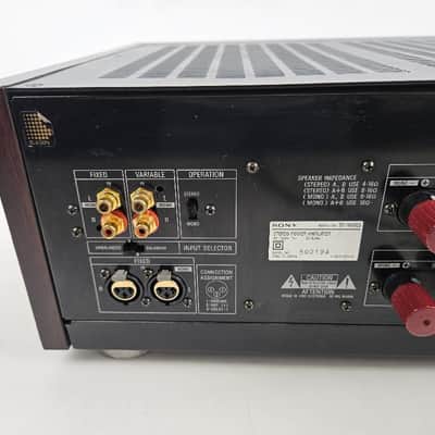 Sony - TA-N80ES - Stereo Power Amplifier - Fully Serviced image 8