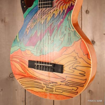 WASHBURN Festival CUSTOM ART Guitar - EACT42S Classical Thinline image 8