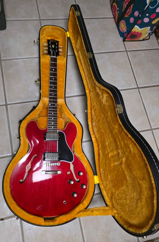 Gibson Custom Shop '61 ES-335 Reissue 2024 Cherry VOS | Reverb