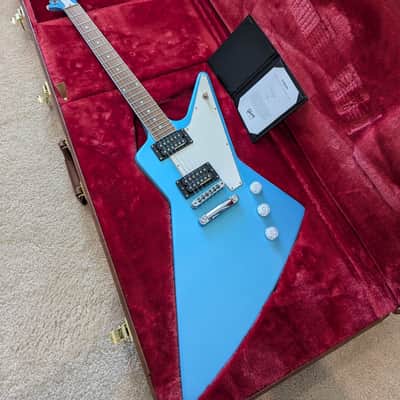 Gibson 70s Explorer 2020 - Chill BluPearl *Mod Collection* image 13