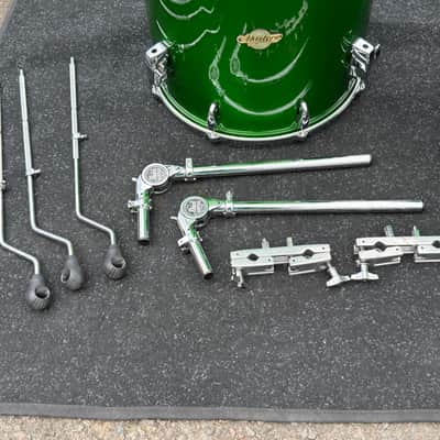 Pearl Masters MCX Maple 4 Piece Drum Set Shamrock Green MCX924XSP/C388 image 9