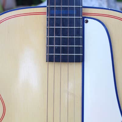 Beautiful Vintage 1940s/50s Kay Patriot Acoustic Archtop Guitar Project RARE & COOL Americana image 11