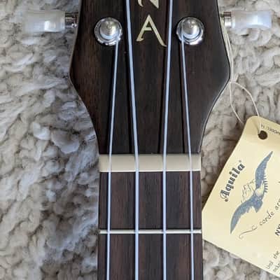 Luna Uke Dolphin Concert Spruce Top Ukulele with gig bag - Demo image 5