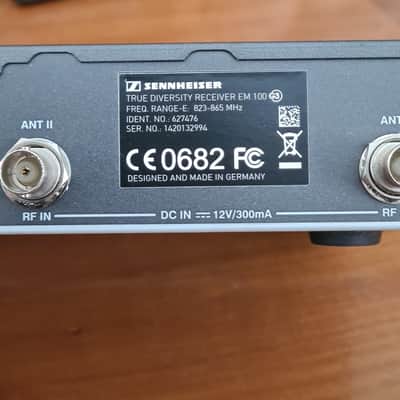Sennheiser  🎤 Sennheiser EM 100 G3 True Diversity + SK 100 G3 | UHF 823–865 MHz image 15