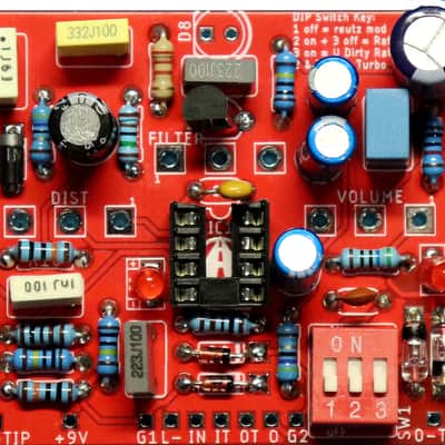 OmniRat PCB - Build nearly all Rat Distortion versions in ONE pedal! image 2