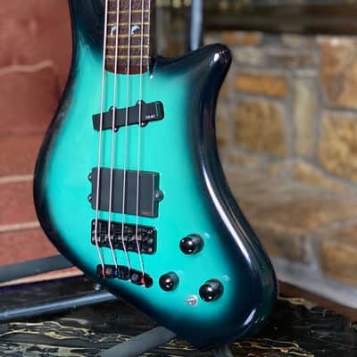 Warwick Dolphin Pro 1 / EARLY 1989 - 4 String / Seaglass Black Burst image 3