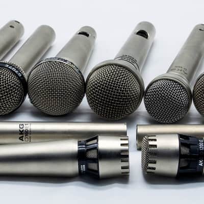 AKG Vintage Microphone Kit 1960s-1980s image 12