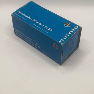 REFURBISHED - STEREO PAIR - Telefunken TD 26 1960s - NEW FOAM - XLR image 2