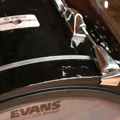 Yamaha BD-922RF Recording Custom 22x16" Bass Drum 1982 - 1991 (9000 Series) Black image 8