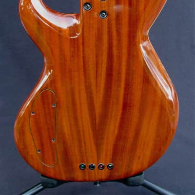 DJP Guitars- custom handmade Lotus bass w/ Bartolini 9J1 String through 2012 Free Shipping image 4
