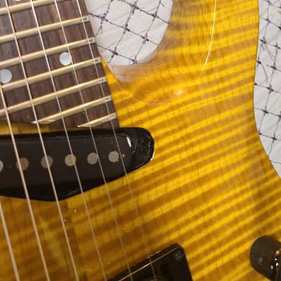 Hamer Californian 1988 Gold Solid Flame Maple image 3