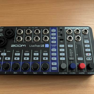Zoom LiveTrak L6 6 Channel Digital Mixer / Recorder image 1