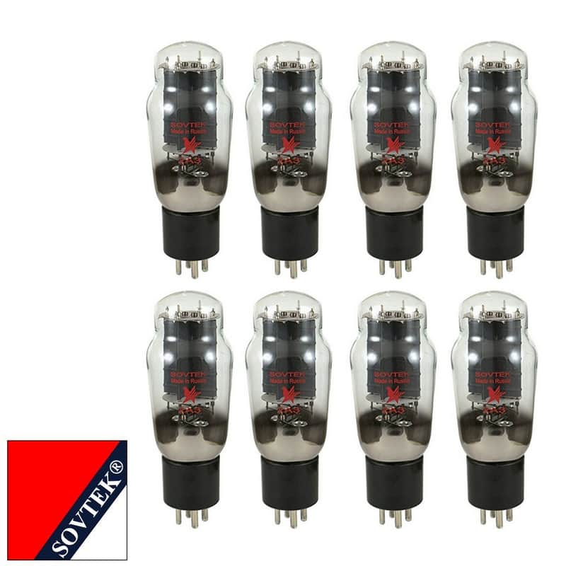 Plate Current Matched Octet (8) Sovtek 2A3 Triode Power Vacuum Tubes image 1