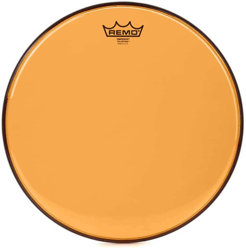 Remo Emperor Colortone Orange Drumhead - 14 inch (2-pack) Bundle Bild 1
