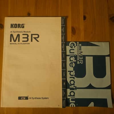 Bundle de Manuels du Korg M3R - proche du neuf - Etat Collector