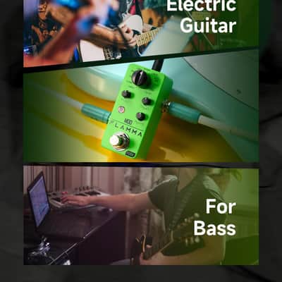 FLAMMA FC05 Mini Modulation Pedal with Chorus Flanger Tremolo Phaser Vibrato Rotary Liquid Autowah Stutter Ring LowBit image 6