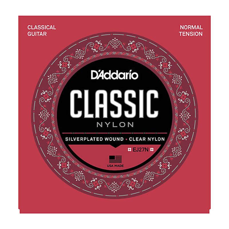 D'Addario Classic Nylon Strings, Normal Tension, EJ27N (SIngle Set) image 1