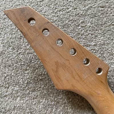 Cream Harley Benton Strat Style Maple Wood Neck, Rosewood Fingerboard 21 Frets image 20