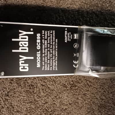Dunlop GCB95 Cry Baby Standard Wah 1982 - Present - Black image 1