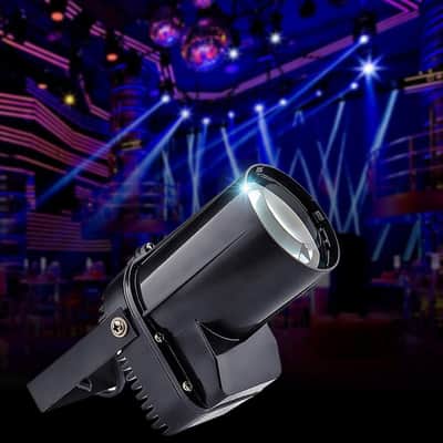 Disco Ball Light, Disco Ball Spotlight For Disco Mirror Ball Light, Pin Light For Mirror Ball Spotlight Stage Light, Dj Disco Spotlight, 3W White Led Pinspot Light image 6