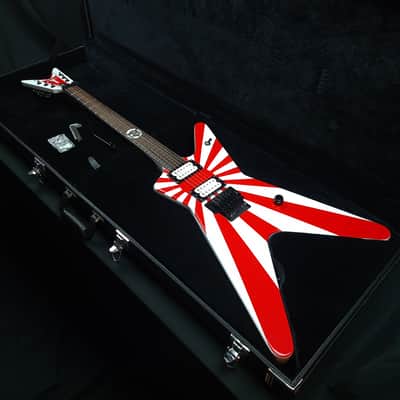 Dean MKH ML Rising Sun Matt Heafy Signature 2008 Trivium Floyd Rose + OHSC image 1