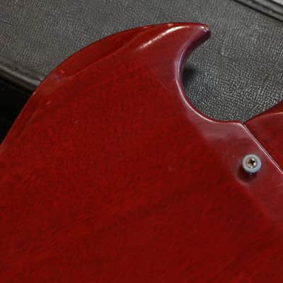 Owned & Played by Wilco's Jeff Tweedy! 1963 Gibson SG Junior Electric Guitar Cherry + OG Case image 14