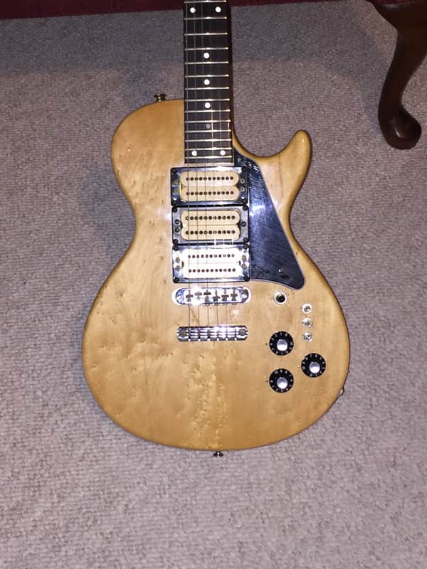 Carvin CM130 Figured Birdseye Maple 1980 - Natural CREAM TRIPLE PICKUPS! image 1