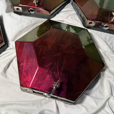 Simmons SDS-7 6 piece drum pad set custom painted image 6
