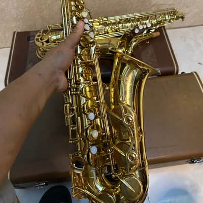 Yamaha Yas 32 and Yas 34. Lots of two saxes 1980s - Lacquered image 4