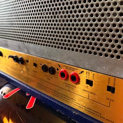 Marshall 6100 30th Anniversary Series 3-Channel 100-Watt Guitar Amp Head 1992 - 1997 - Blue Rare Edition image 11