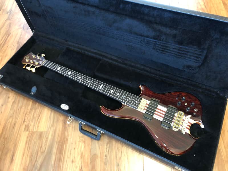 Alembic Mark King Signature Deluxe 5 String Bass w LED's Cocobolo Balance K Omega 2005 image 1