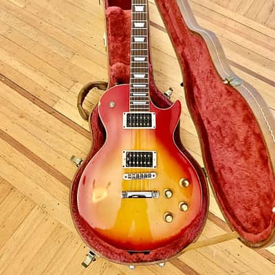 Greco “Standard” pre Super real 1978 Cherry sunburst original vintage mij japan singlecut eg image 6