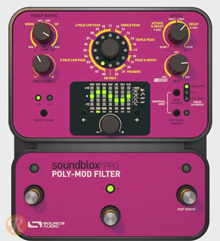 Source Audio Soundblox Pro Poly-Mod Filter | Reverb