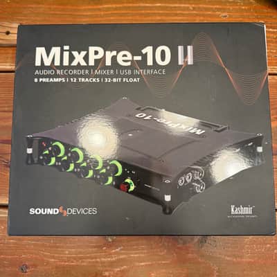 Sound Devices MixPre-10M Multichannel Audio Recorder / Mixer / USB Audio Interface 2010s - Black Bild 1
