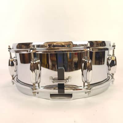 Slingerland 5x14"TDR Throw-Off#141 Festival Chrome Steel Snare Drum 8Lug Vintage image 3