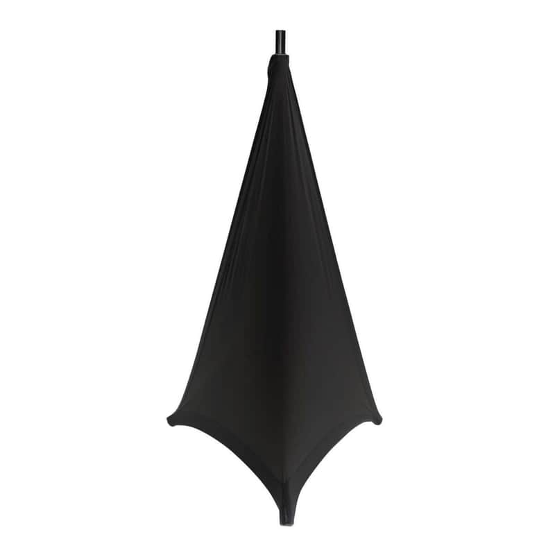 Gator Cases GPA-STAND-2-B | Stretchy Speaker Stand Cover 2-Side Black image 1