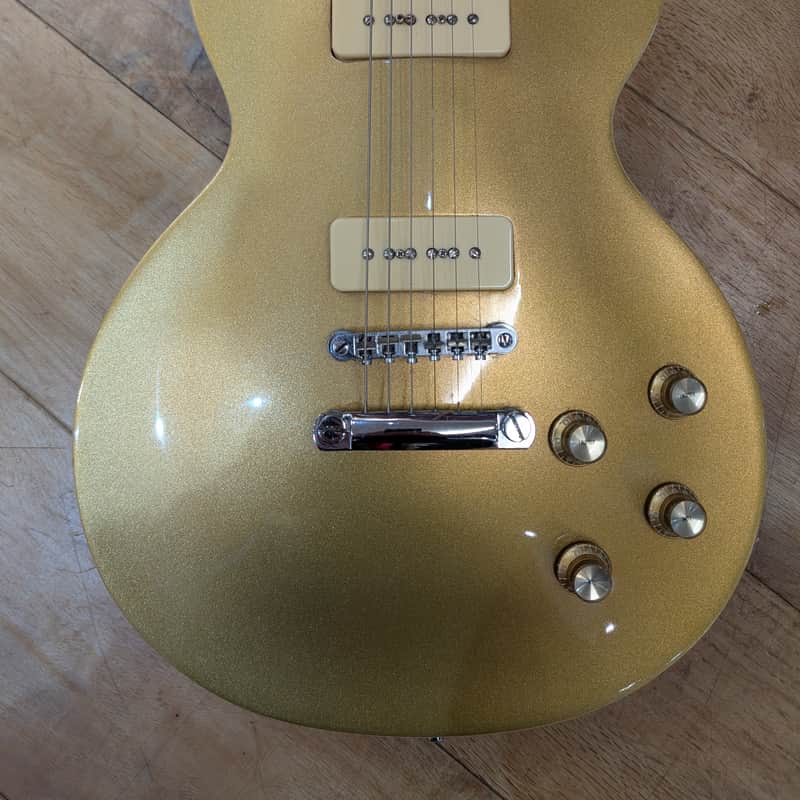 2001 Epiphone Les Paul 56 Gold Top Metalic Gold
