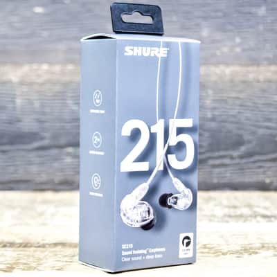 Shure SE215-CL Professional Sound Isolating Earphones High-Definition MicroDriver image 1