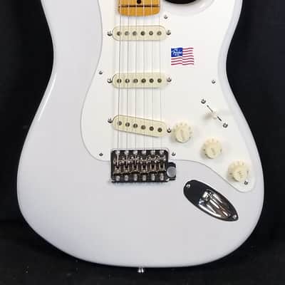 Fender Eric Johnson Stratocaster, Maple Fretboard, White Blonde W/Case image 9