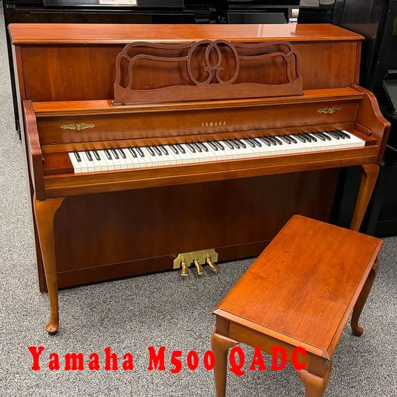 1997 Yamaha M500 QA Upright Piano * Free 1st Floor Delivery in NJ! Made in USA!