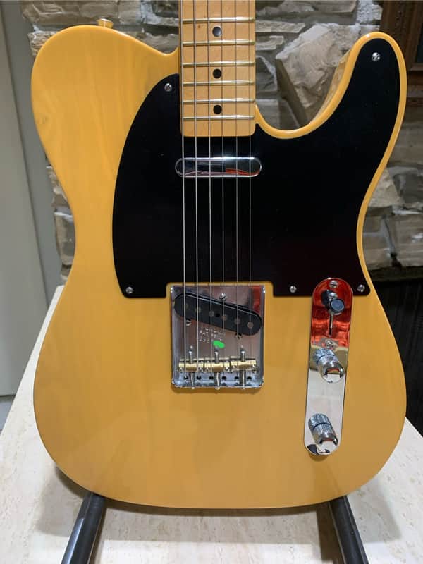 Fender American Original '50s Telecaster with Maple Fretboard 2018 - 2022 - Butterscotch Blonde