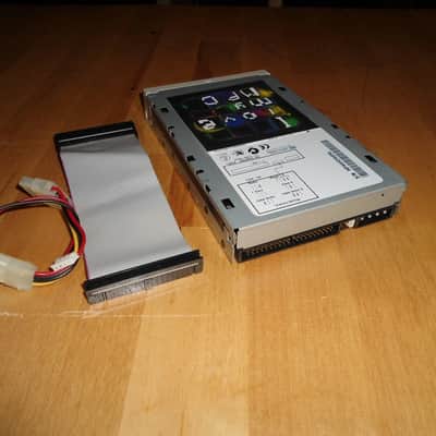 Internal 100MB ZIP drive for the Akai MPC 2000XL w/ Data & Power Cables image 4