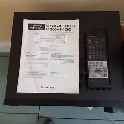 1989 Pioneer VSX-4400 A/V Receiver Made In Japan Loaded!!! W/ Manual & Remote image 9