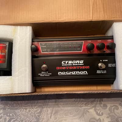 Rocktron Cyborg Distortion Effects Pedal - 2000s - Black - New in Box image 7