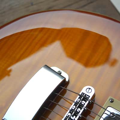 HAGSTROM  Super Swede Tangerine Burst, HARDCASE, 3, 93 KG image 5