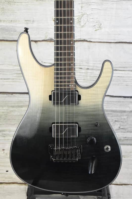 Ibanez S61AL Axion Label - Black Mirage Gradation (Fishman Fluence Humbuckers) image 1