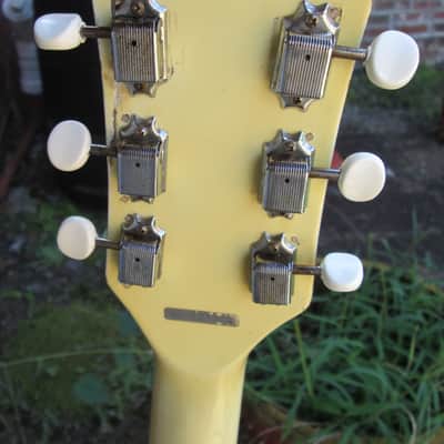 LOTUS Les Paul circa 70s/80s White finish vintage electric guitar plays and sound great image 6