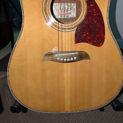 Oscar Schmidt OG2-N Deep Dreadnought 2010s - Natural image 2