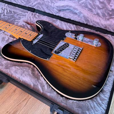 Fender American Ultra Luxe Telecaster 2-Color Sunburst image 12