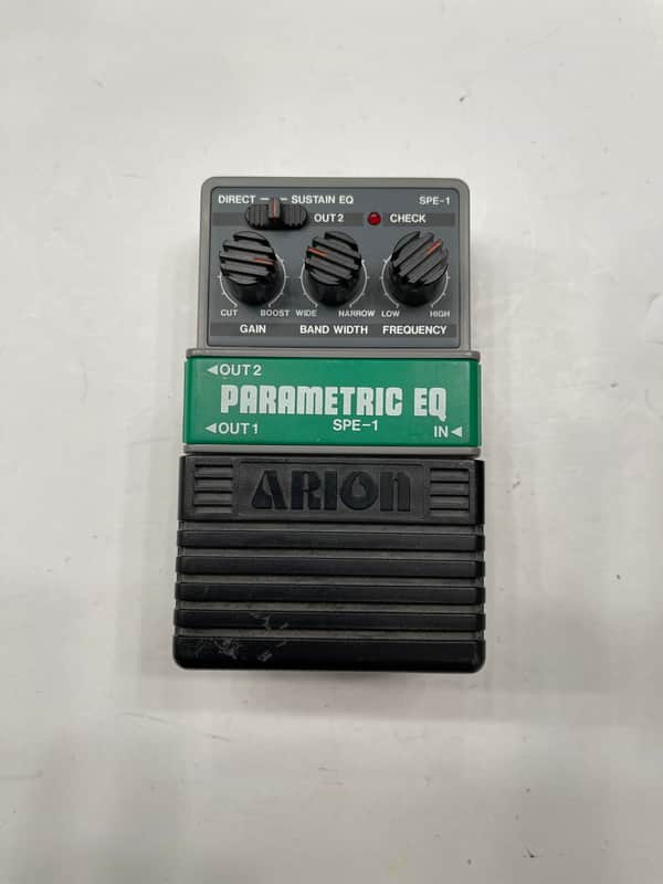 Arion SPE-1 Stereo Parametric EQ Equalizer Vintage Guitar Effect Pedal MIJ Japan image 1